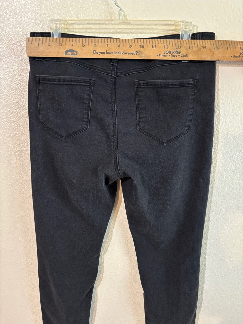 1822 Denim Black Skinny Jeans for Women Size 12 - Picture 3 of 5